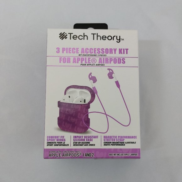 3 Piece Accessory Kit  for Apple Airpods 1 and 2 - Picture 1 of 3